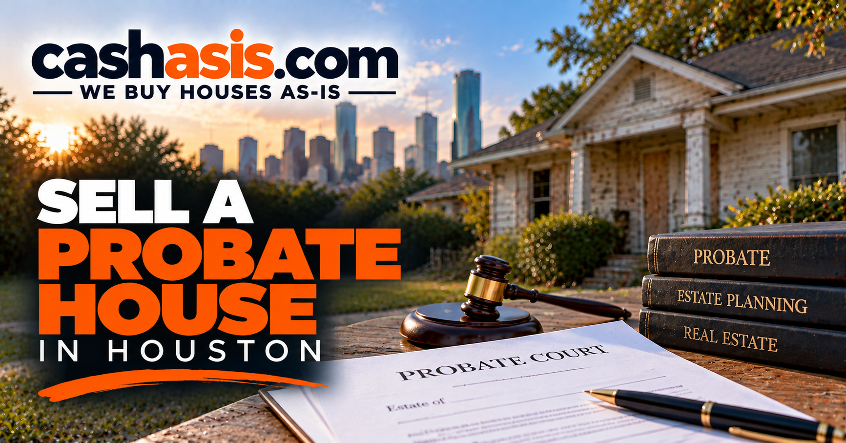 Sell a probate house in Houston with CashAsIs